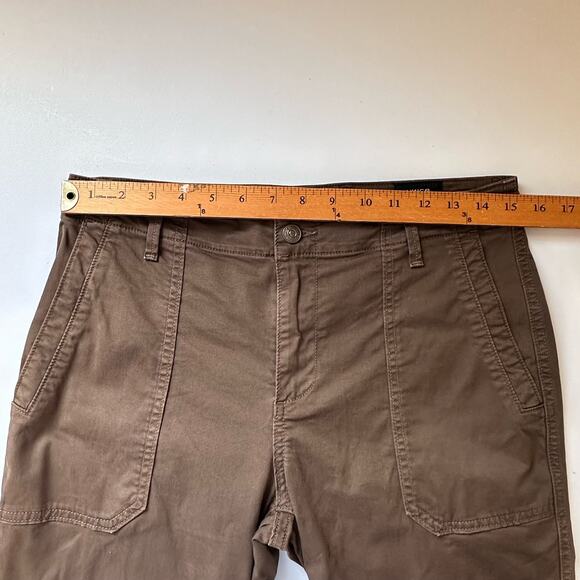 Vince Pants Womens 29 Olive Green Utility Ankle Zip Jogger - Picture 12 of 16